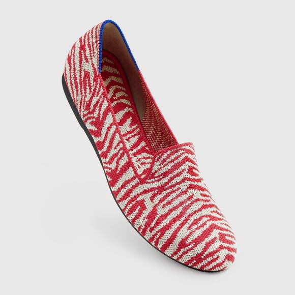 Rothy’s Red Zebra Loafers - Picture 3 of 9